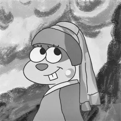 搞怪黑白头像 高清好看的黑白搞怪沙雕头像图片_搞笑头像_头像屋