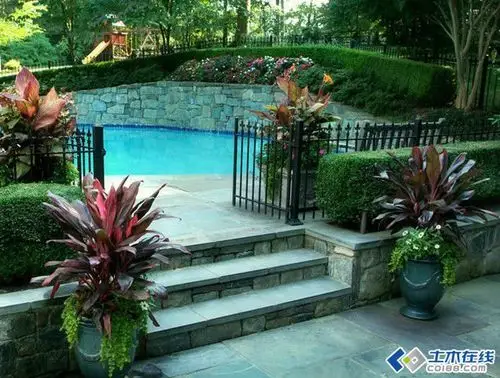 别墅庭院台阶景观图集锦