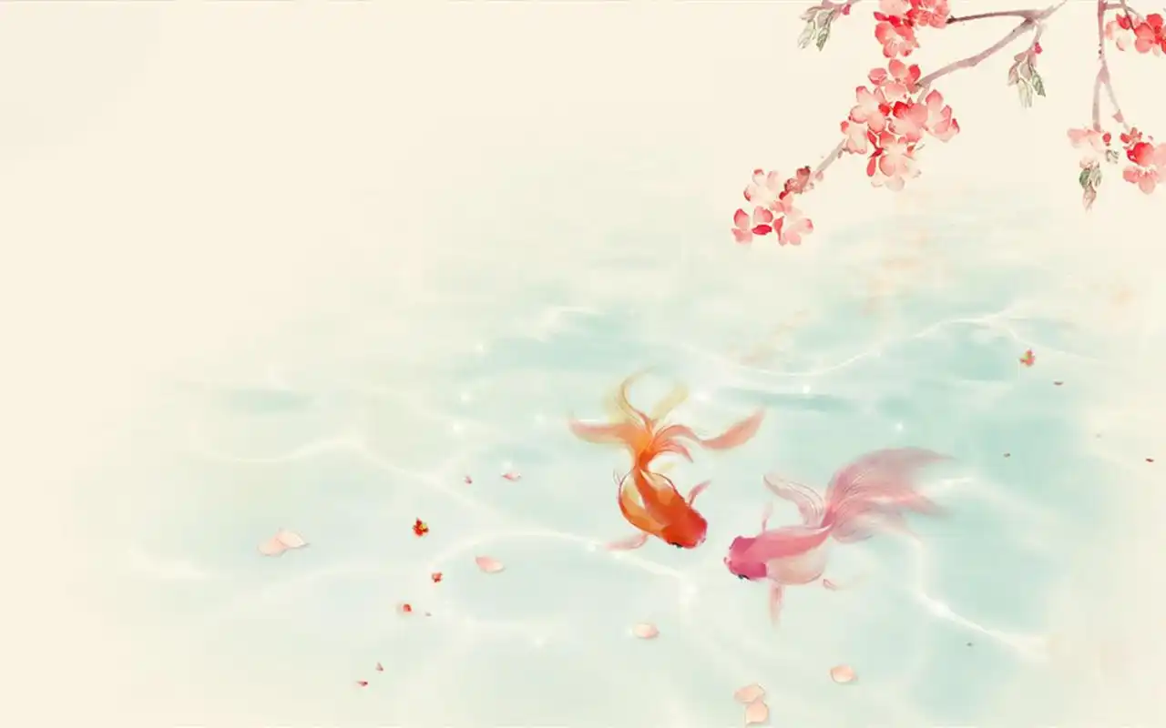 淡雅唯美中国风桌面壁纸_风格壁纸_壁纸下载_美桌网