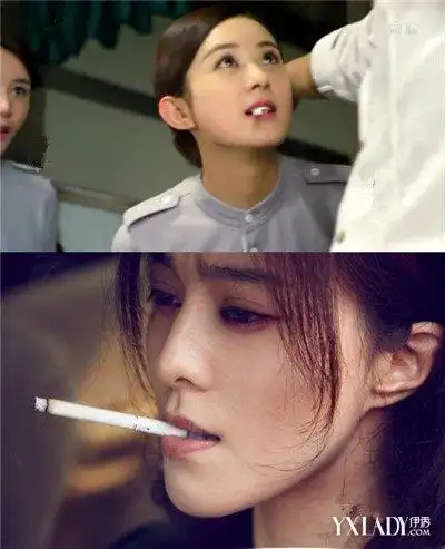 赵丽颖《胭脂》抽烟镜头曝光 痞子模样圈粉无数成新晋脑公