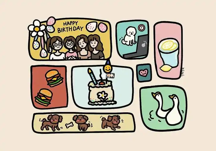 绘画日记可爱的日常生活手绘专属壁纸09