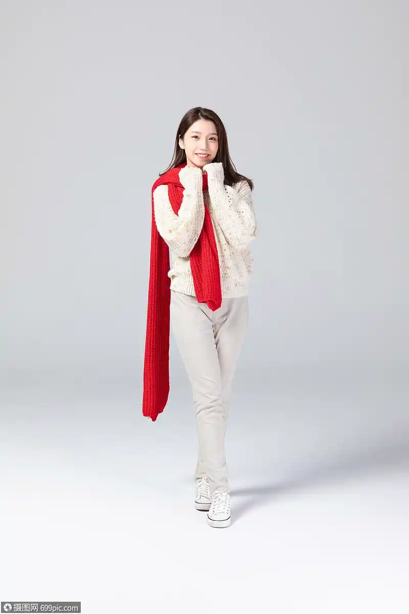 冬季女性全身形象