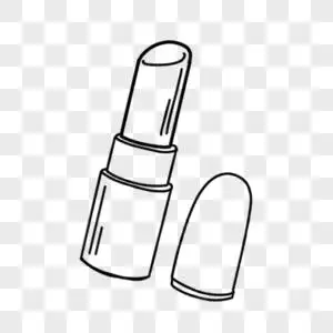 高清图片口红简笔画线稿高清图片黑板粉笔高清图片粉笔手绘作为黑板