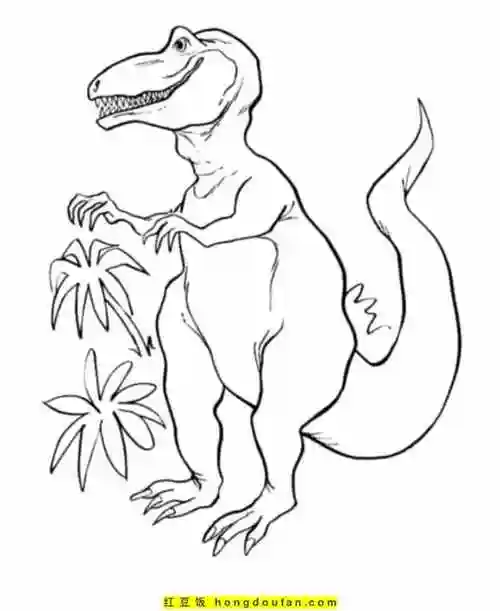 a4可打印,a4打印,专注力,侏罗纪,侏罗纪公园,假期生活,分步简笔画