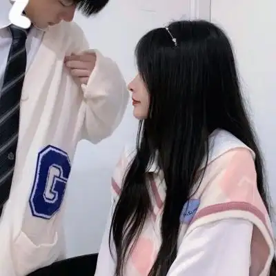 沫兮真人气质一对两张情侣头像