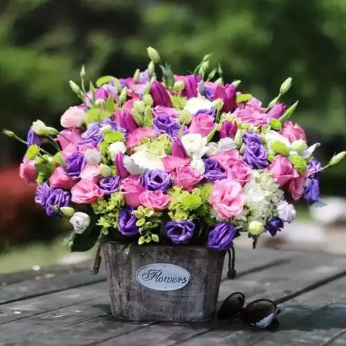 北京某花店的花美到没话说