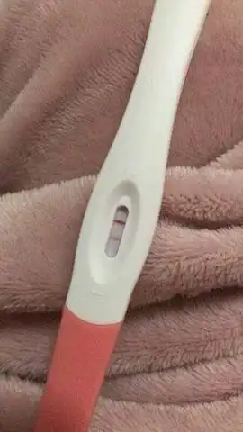 再去厕所的时候,发现双杠,因为本月没有备孕,一度怀疑验孕棒过期了