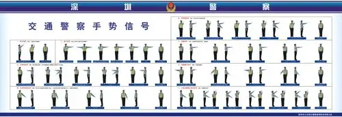 交通警察手势信号