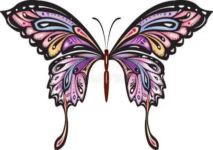 装饰的蝴蝶图片-装饰的蝴蝶素材-装饰的蝴蝶插画-摄图新视界