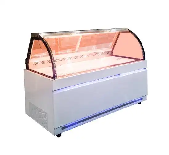 冷鲜肉超市商用冷藏柜猪牛羊肉保鲜生冰柜提供立式冰柜展示柜超市冰柜