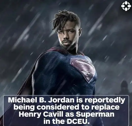 原创超人黑化迈克尔b乔丹会是dc的新纪元还是超级英雄终结者