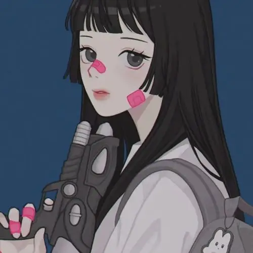 qq简单可爱呆萌霸气高冷仙女生闺蜜头像 新年最潮动漫二次元情侣头像