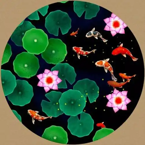 微信头像:元旦快乐,9张年年有余送给你