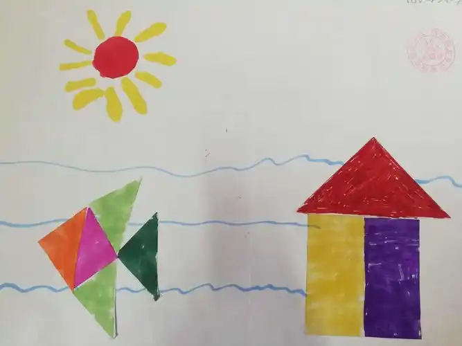 1808班《平面图形创意画》