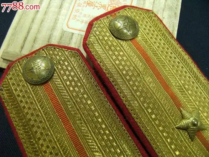 1955式少尉肩章好品