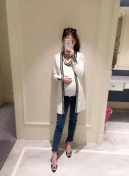 七个月半月了,晒晒我的大肚子!_孕4-7月 - 妈妈网