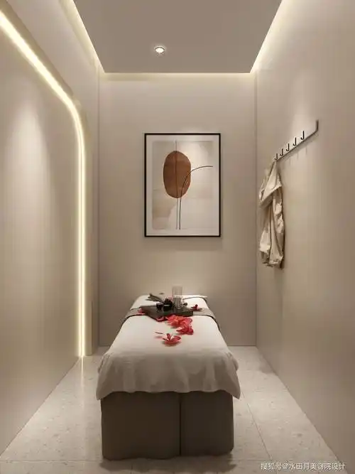 小型美容院装修风格效果丨牙科诊所装修设计丨网红风格装修美容院丨理