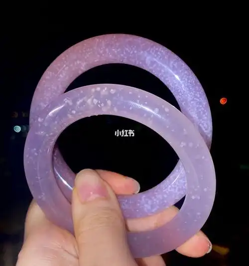 紫星空玛瑙手镯