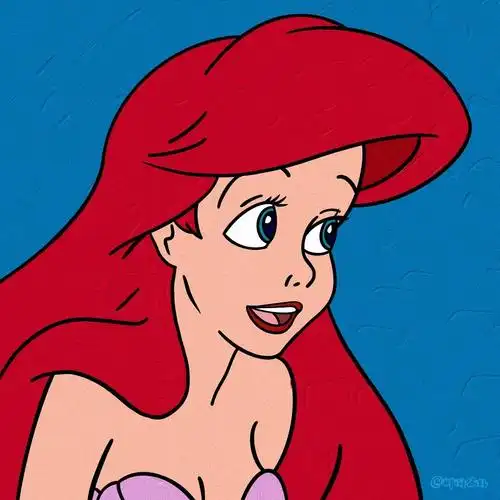 今日份小美人鱼卡通头像 -@时间偏好