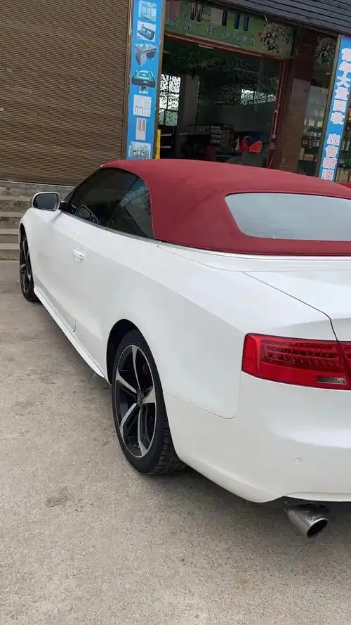 奥迪a5敞篷 13.38万元 车型:轿车 车体颜色:白色 上 - 抖音