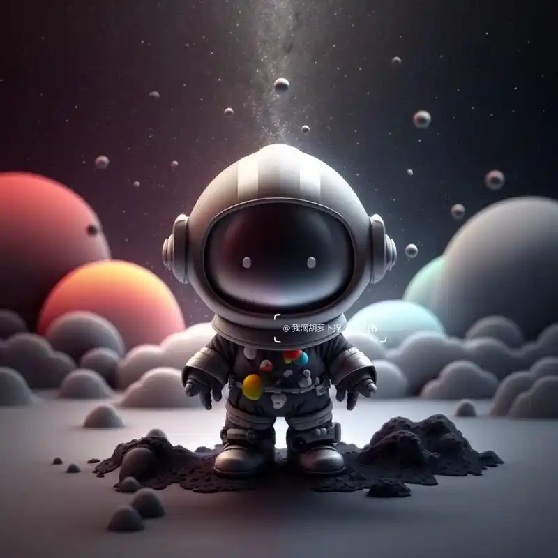 q版宇航员|我曾踏月归来 愿枕星河入梦