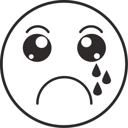 哭泣表情 crying emoji