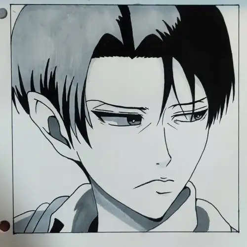 零基础临摹74100兵长