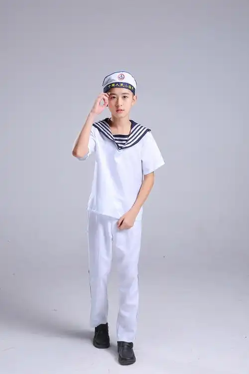 海军儿童小海演出服军装合唱幼儿舞蹈表演服饰儿童演出服
