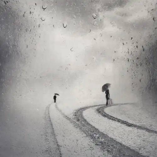 茫茫人生路简笔画