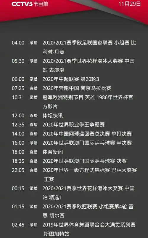 cctv5直播国乒5转足协杯鲁能pk绿城意甲ac米兰vs佛罗伦萨