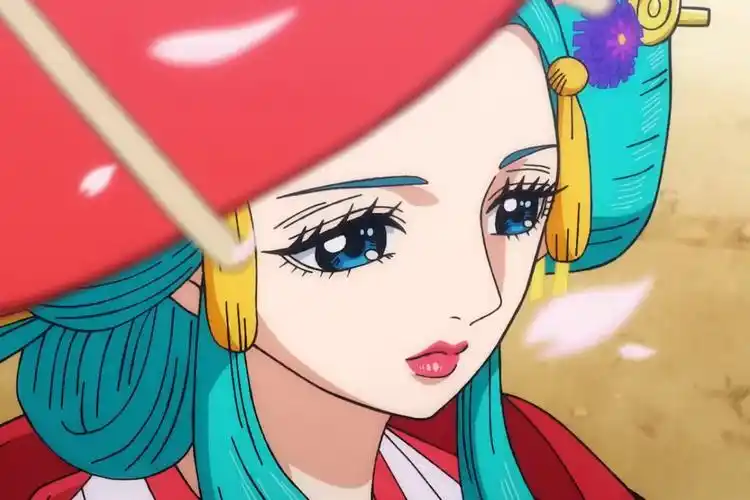 海贼王:和之国第一美女小紫,美炸啦!名副其实的第一哦.