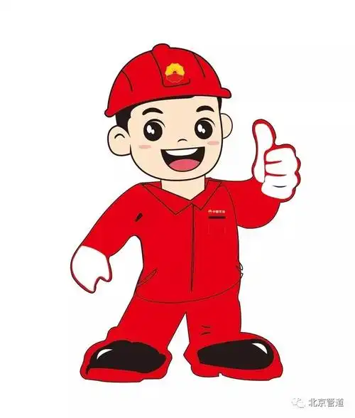 3号作品卡通形象在色彩上以红,黄为主,是国旗,中国石油logo颜色;佩戴