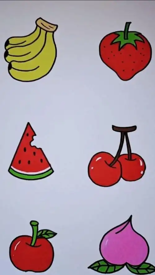水果简笔画大集合