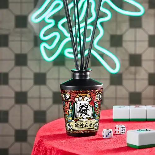 共禾京品国潮麻将赌神在世无火香薰摆件安神香薰摆件