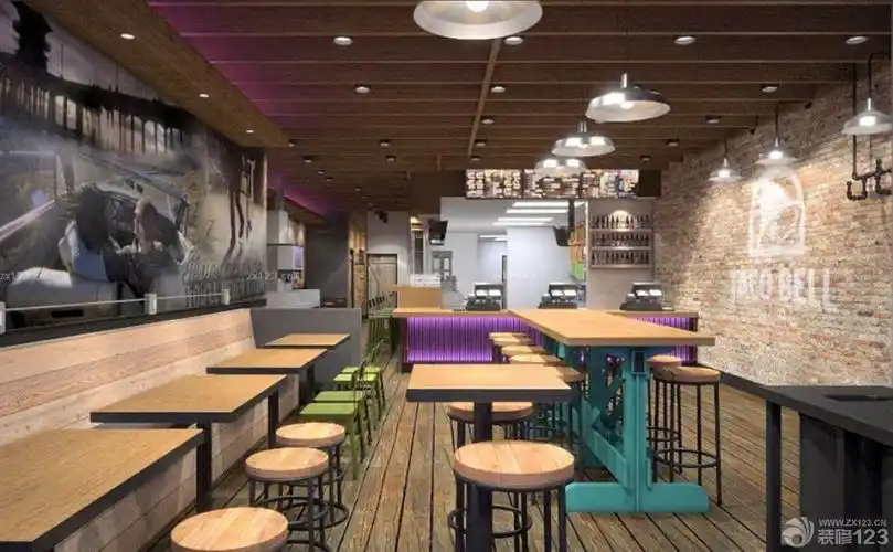 个性60平米饭店墙砖墙面装修样板大全2020