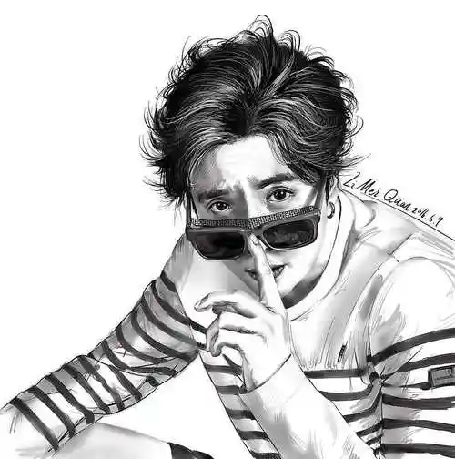 薛之谦|插画|创作习作|宿蒲_的宿宿宿_原创作品-站酷zcool