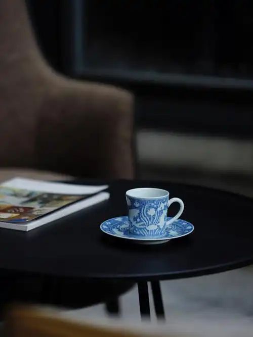 瞬间提升生活品味的高颜值成化青花咖啡杯