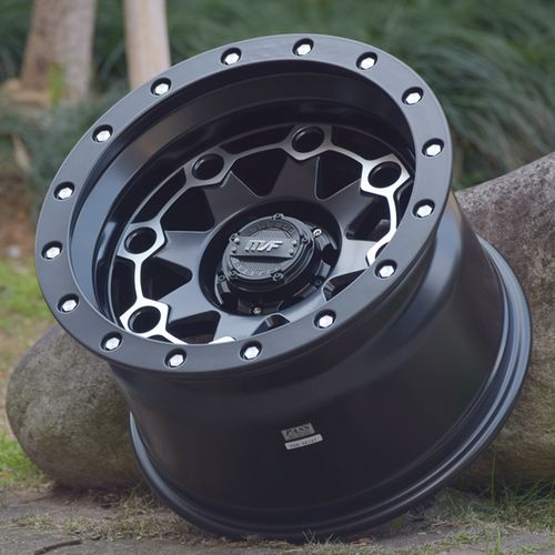 17寸11j负值-45暴改越野防脱圈轮毂牧马人bj40 lc80坦克300长城炮