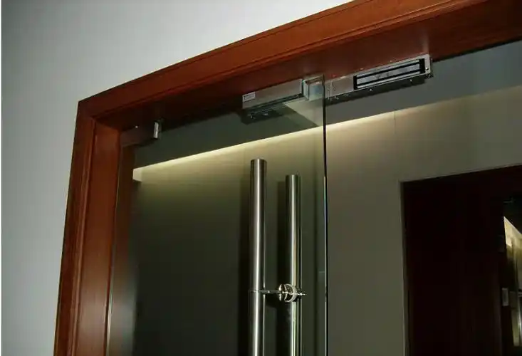 双门al-280d感应门磁力锁 双联门禁机关磁力锁厂家