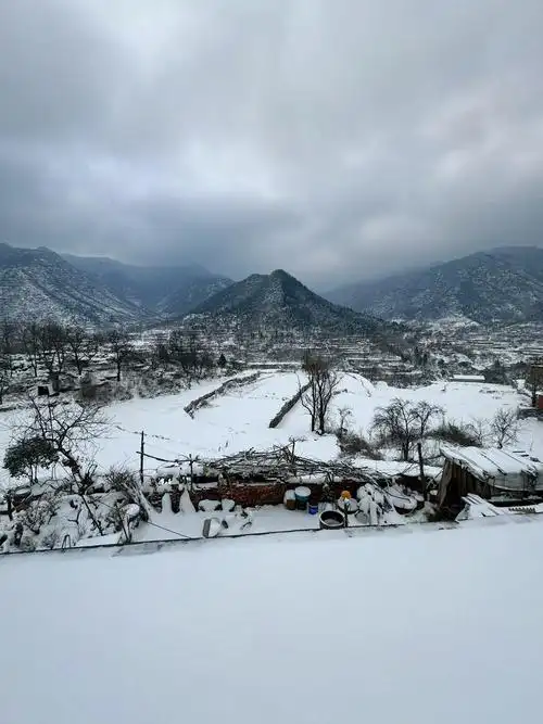 多地迎来今冬首场大范围降雪 #农村雪景 #人要像雪一样纯洁 - 抖音