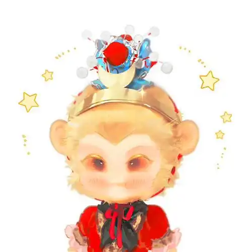 手绘q版可爱孙悟空卡通头像图片大全_动漫头像_头像屋