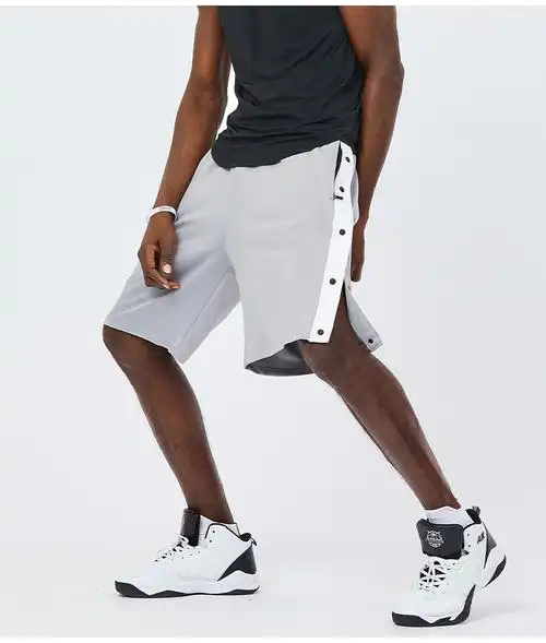 嗳京依篮球裤男女休闲个性运动短裤街头纽扣潮流宽松大学生比赛训练球