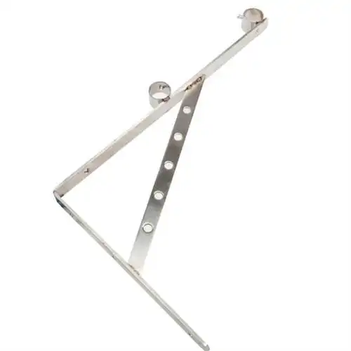 晾衣杆支架托架图片