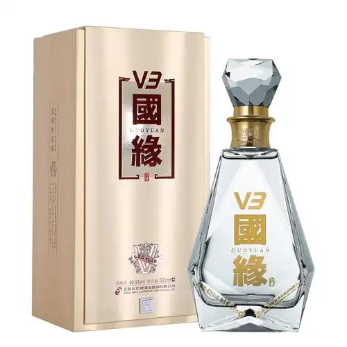 今世缘 国缘v3 40.9度 幽雅醇厚型 白酒 500ml单瓶