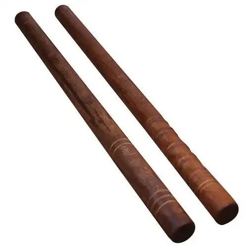 防身短棍南美紫檀檀木武术魔杖打架武器车载更多武术装备