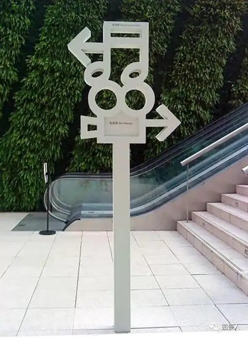 颤动灵感的创意景观景区户外标识导视系统设计欣赏-尚略上海设计公司