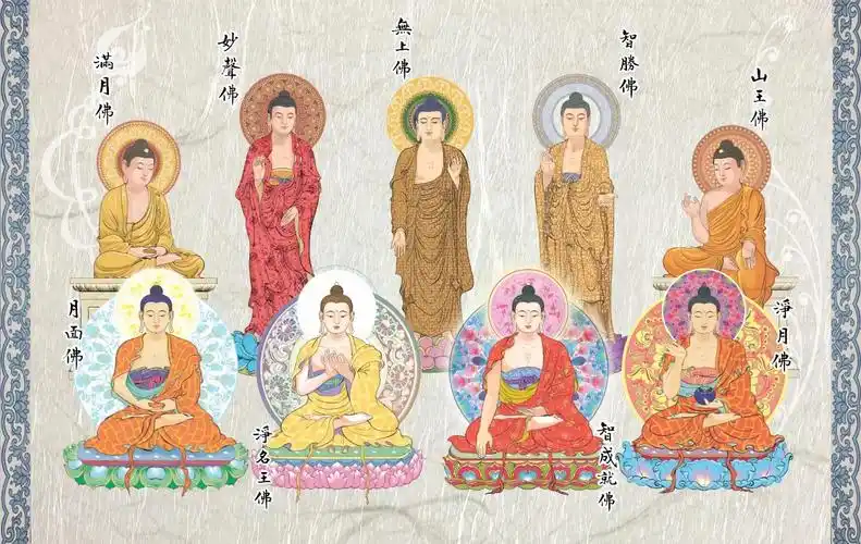 看一眼就生菩提心各大菩萨佛像壁纸70张高清图可打印赶紧收藏