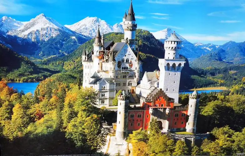 腐败呀~(开玩笑) 维尔茨堡候爵爵位大主教官邸 新天鹅堡   迪斯尼城堡