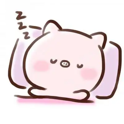 可爱呆萌卡通小猪猪头像图片