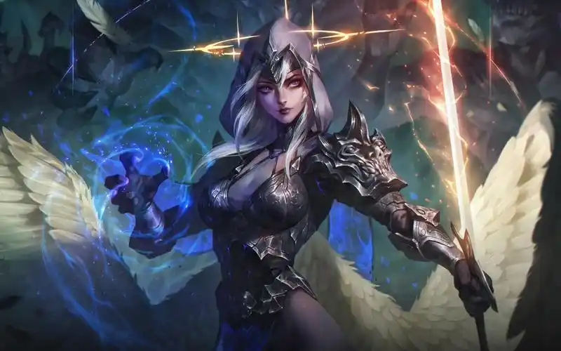 性感冷艳女神范拳头插画师教你绘制魅力爆表的暗黑天使